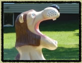 Lion Drinking Fountain in Wabeno WI